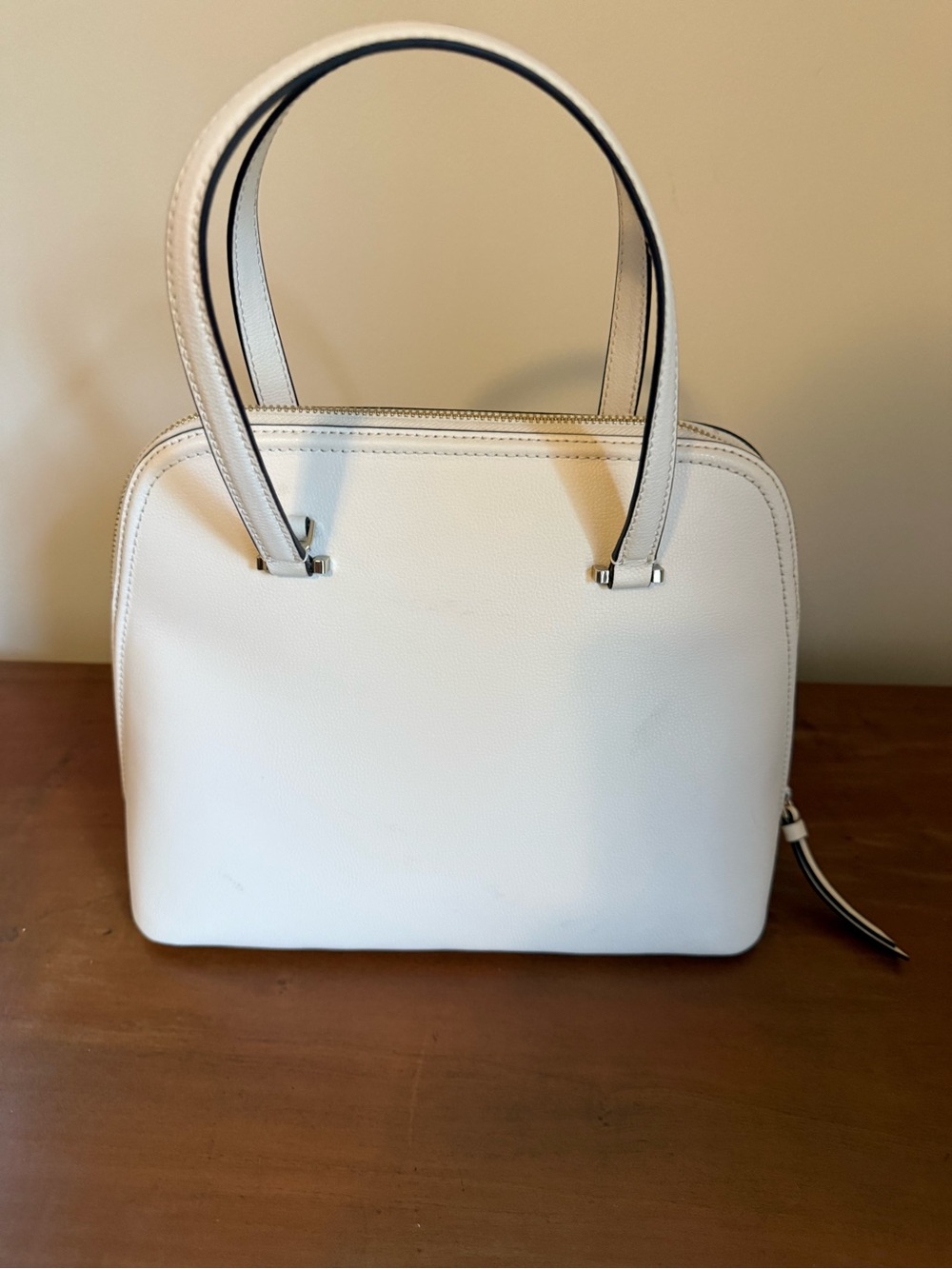 Kate Spade Dome Cream Satchel - Picture 2 of 14